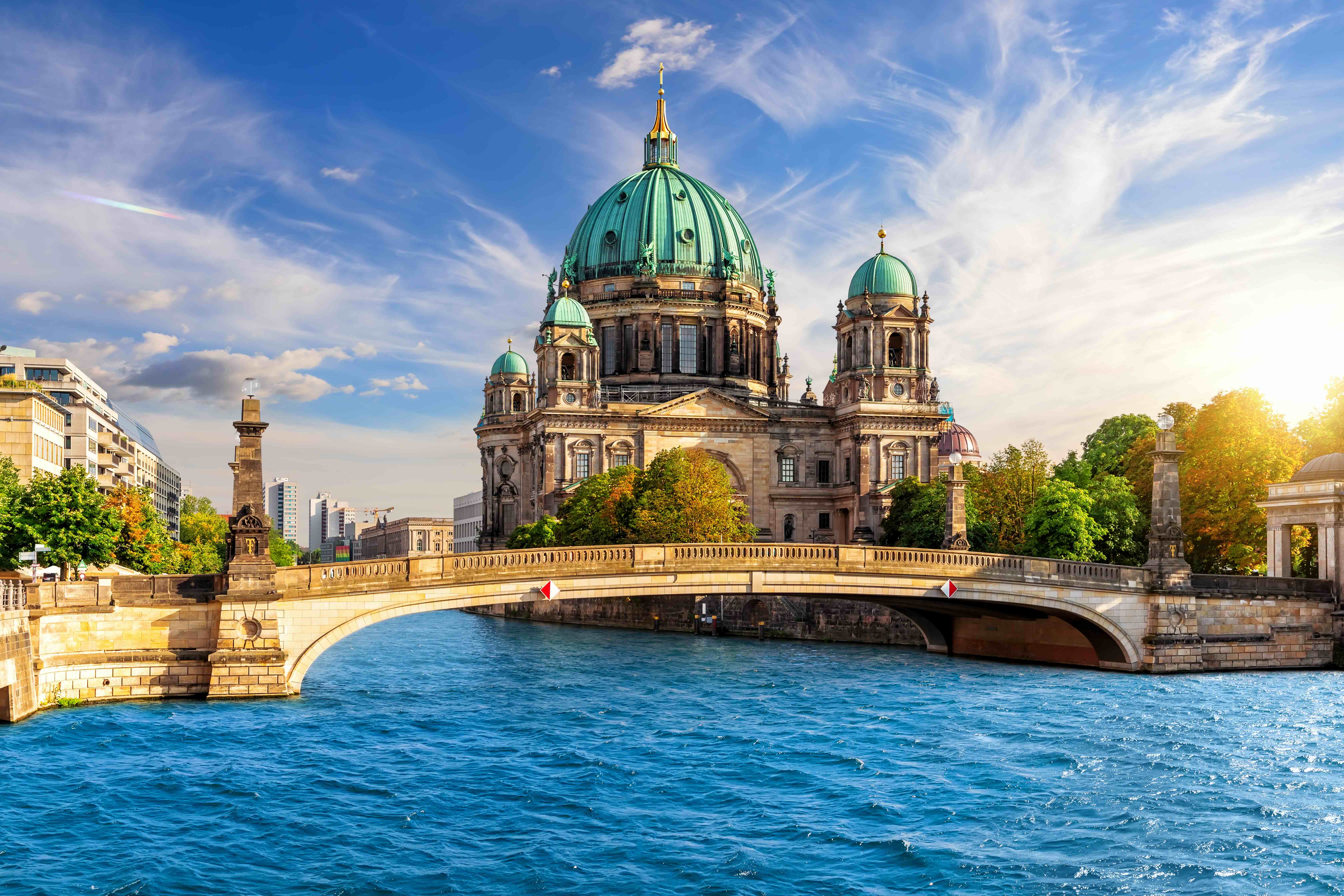 Berliner Dom and Spree River